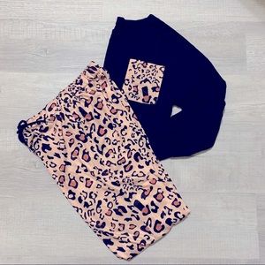 Women’s Leopard Lounge Set